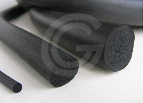 Sponge rubber cord